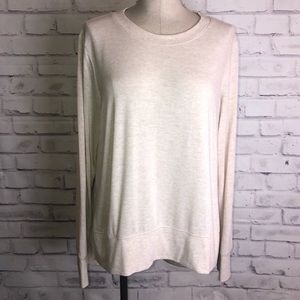 Alo glimpse cream top